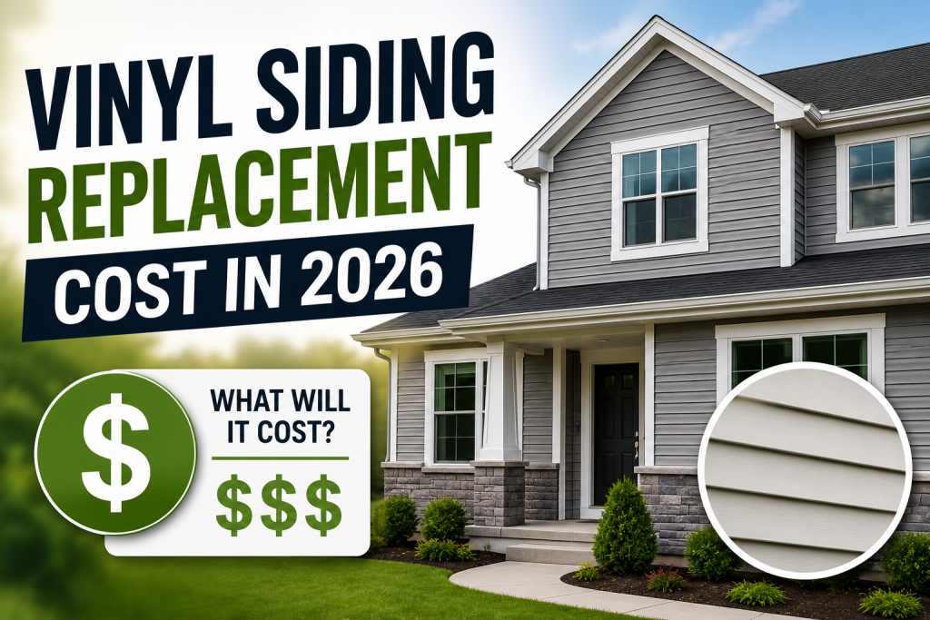 vinyl siding replacement cost