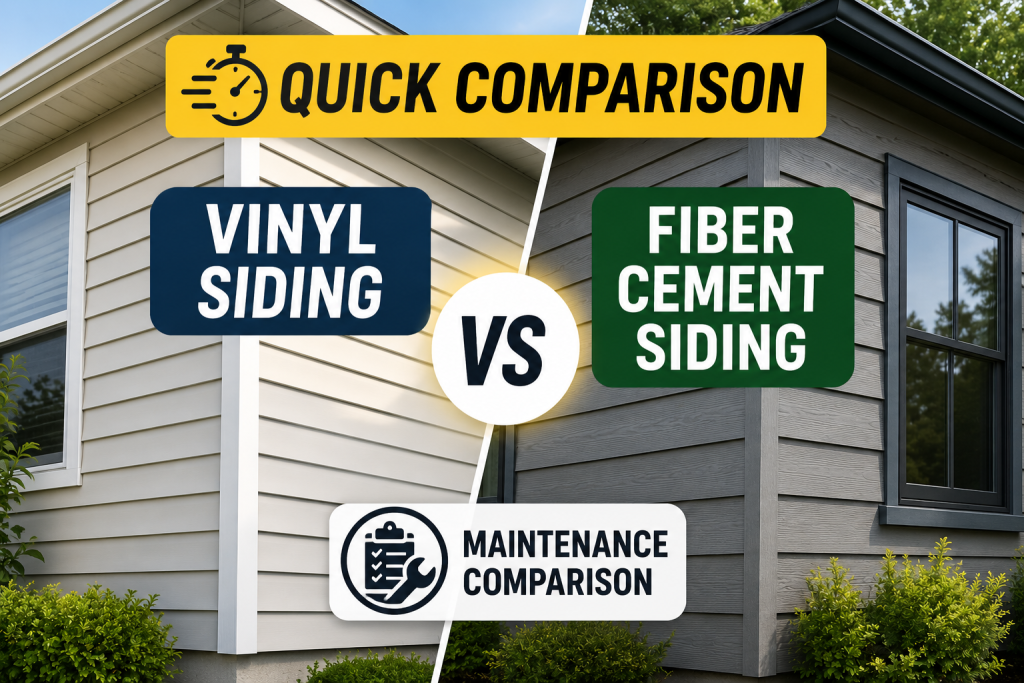 vinyl siding vs fiber cement