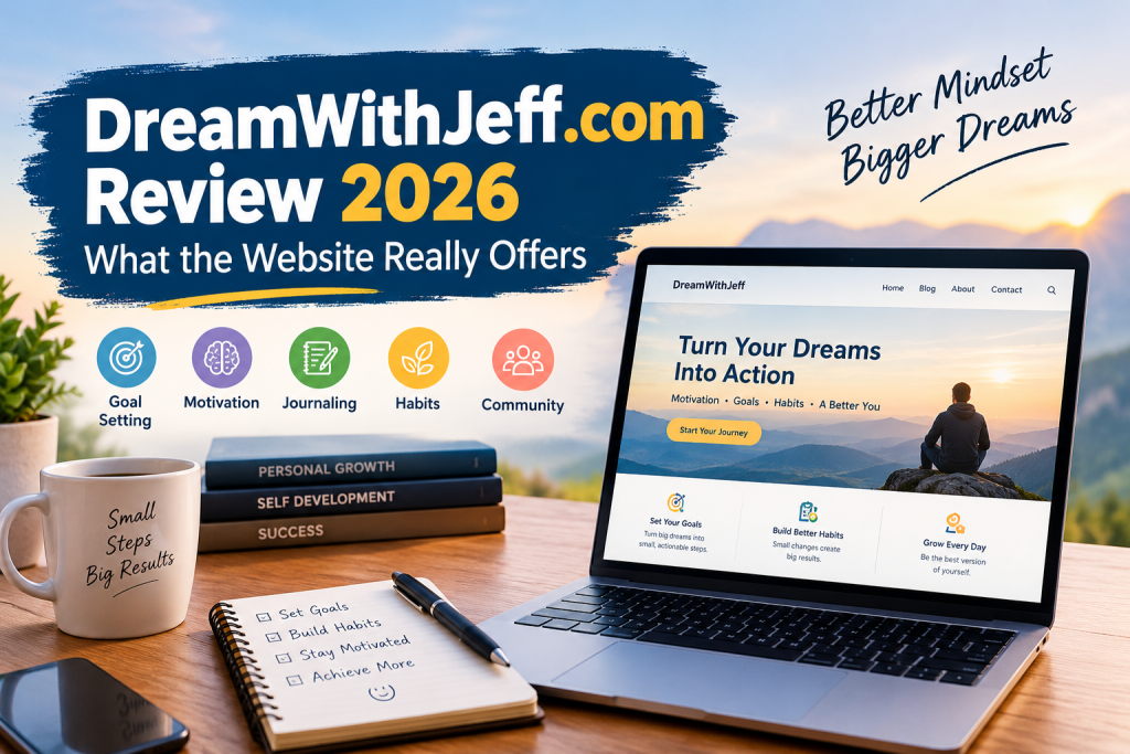 DreamWithJeff.com Review 2026: What the Website Offers