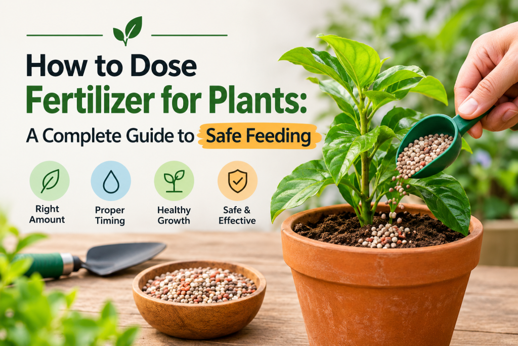 How to Dose Fertilizer for Plants: Complete Guide